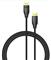 VENTION Displayport/M -> Displayport/M (Szövet, fekete), 5m, kábel HCCBJ small