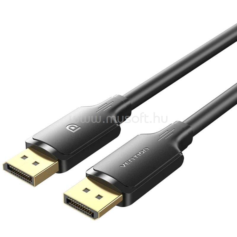 VENTION DisplayPort/M 4K HD 2m kábel (fekete)