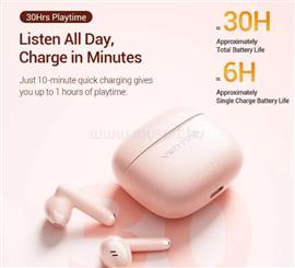 VENTION E03 Elf earbuds vezeték nélküli fülhallgató (rózsaszín) NBHP0 small