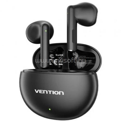 VENTION E06 Elf earbuds TWS vezeték nélküli fülhallgató (fekete)
