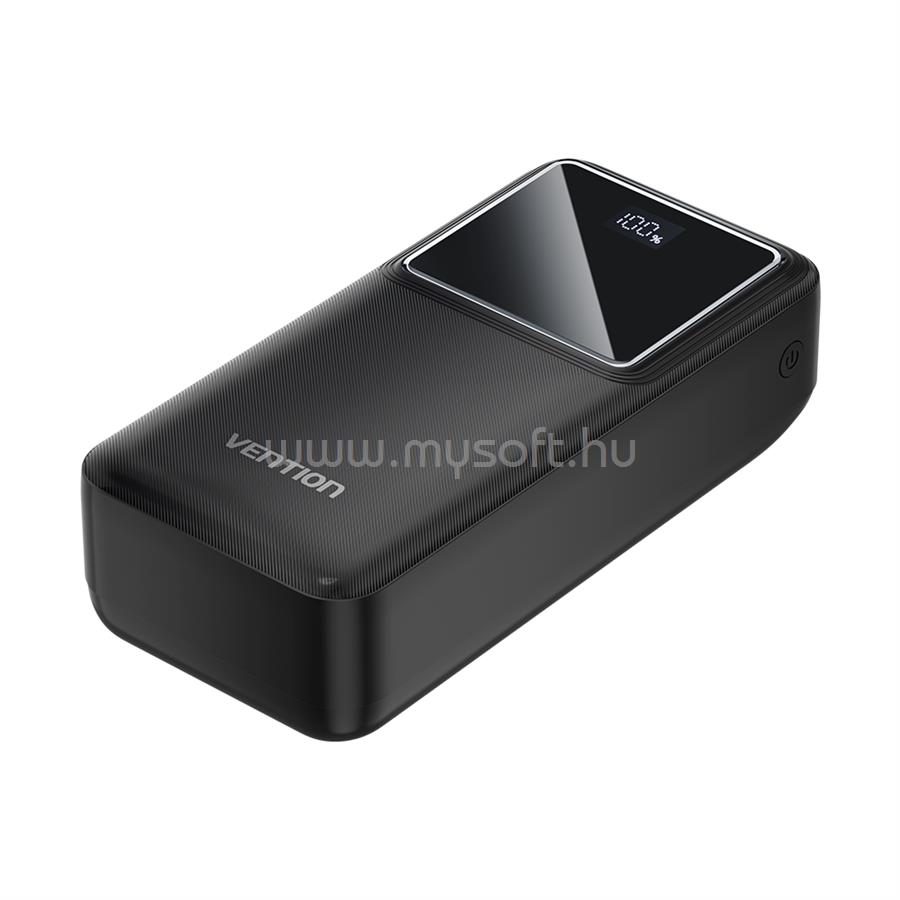 VENTION FHMB0 30000mah ,22,5W, powerbank (fekete)