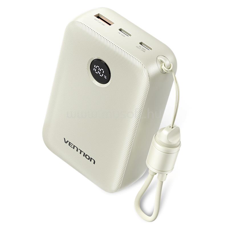 VENTION FKBN0-C 20000mah, (bézs,22,5W), powerbank