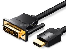 VENTION HDMI -> DVI 5m kábel (fekete) ABFBJ small