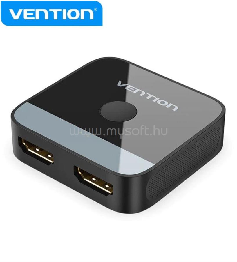 VENTION HDMI 2 Portos,kétirányú, 4K,60Hz switcher (fekete)