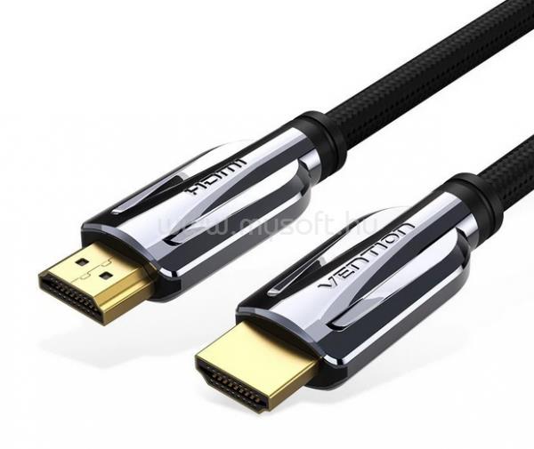 VENTION HDMI 8K szövet 1,5m kábel (fekete)
