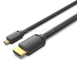 VENTION HDMI-D/M -> HDMI-A/M 4K,HD 1m kábel (fekete) AGIBF small