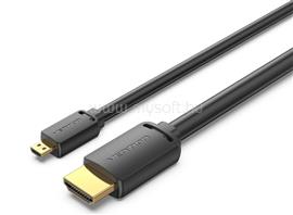 VENTION HDMI-D/M -> HDMI-A/M 4K,HD 3m kábel (fekete) AGIBI small