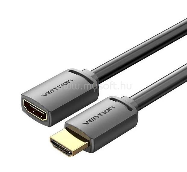 VENTION HDMI/M -> HDMI/F 4K HD PVC 1,5m kábel (fekete)