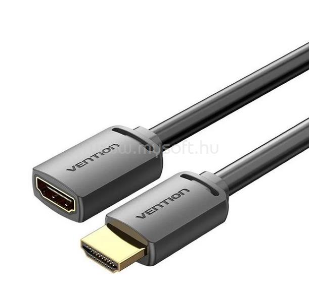 VENTION HDMI/M -> HDMI/F 4K HD PVC 3m kábel (fekete)