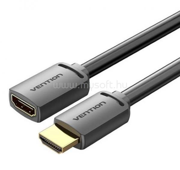 VENTION HDMI/M -> HDMI/F 4K HD PVC 5m kábel (fekete)