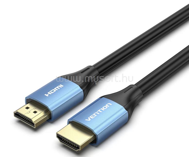 VENTION HDMI/M -> HDMI/M 4K, HD, Alu, 10m, kábel (kék)
