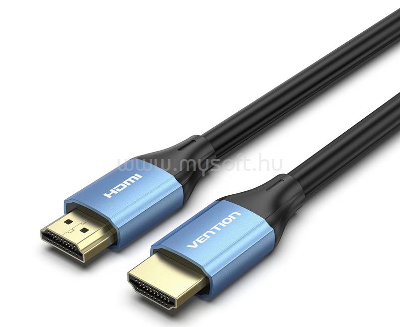 VENTION HDMI/M -> HDMI/M 4K, HD, Alu, 3m, kábel (kék)
