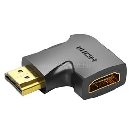 VENTION HDMI/M (270fokos) -> HDMI/F (4K,sík, 2db), adapter AIQB0-2 small