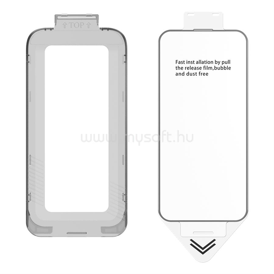 VENTION iPhone 13 Pro Max, (HD edzett üveg, pormentesítővel), telefon kijelző védő üveg