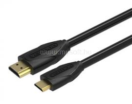 VENTION mini HDMI/M -> HDMI/M 1m, kábel (fekete) VAA-D02-B100 small