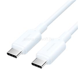 VENTION Szövet USB-C -> USB-C,(3A, fehér), 2m, kábel TRCWH small