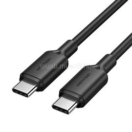 VENTION Szövet USB-C -> USB-C,(3A, fekete), 1m, kábel TRCBF small