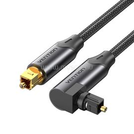 VENTION Toslink optikai audio,90 fokos, alu 1,5m kábel (fekete) BKDBG small