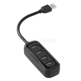 VENTION USB 2.0 4-Portos 0,15m, hub (fekete) VAS-J43-B015 small