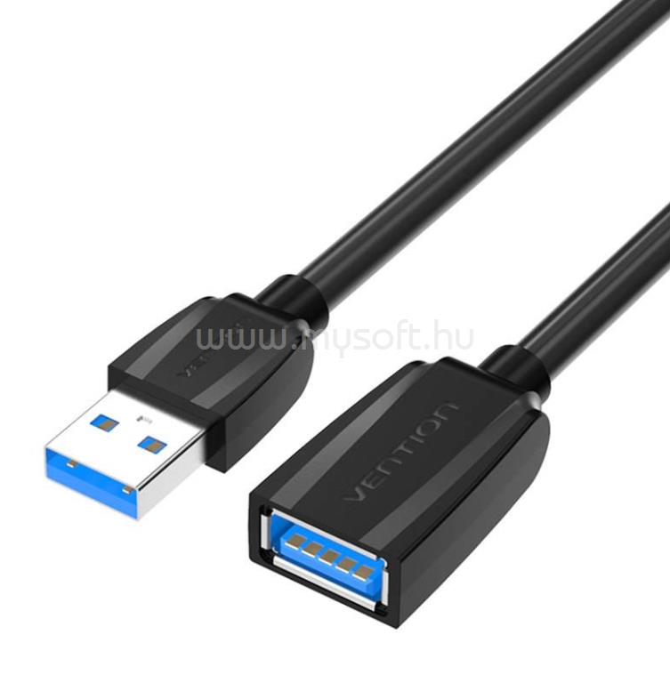 VENTION USB 3.0 hosszabbító, 3m, kábel (fekete)