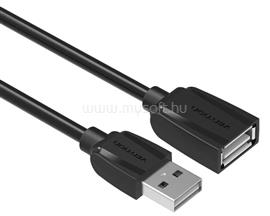 VENTION USB-A 2.0/M -> USB-A 2.0/F  hosszabbító,PVC,3m, kábel (fekete) VAS-A44-B300 small