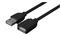 VENTION USB-A 2.0/M -> USB-A 2.0/F  hosszabbító,PVC,3m, kábel (fekete) VAS-A44-B300 small