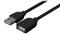 VENTION USB-A 2.0/M -> USB-A 2.0/F hosszabbító,PVC 1m, kábel (fekete) VAS-A44-B100 small
