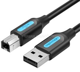 VENTION USB-A 2.0/M -> USB-B/M PVC nyomtatókábel 1,5m (fekete) COQBG small