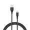 VENTION USB-A 2.0/M -> USB-C/M, 0,25m,(3A,fekete), kábel CTHBC small