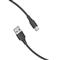 VENTION USB-A 2.0/M -> USB-C/M, 0,25m,(3A,fekete), kábel CTHBC small