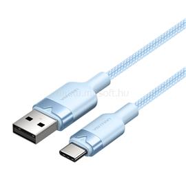 VENTION USB-A 2.0/M -> USB-C/M, 1m,(kék,3A), kábel CTNLF small