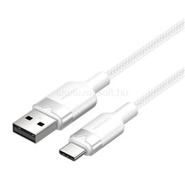 VENTION USB-A 2.0/M -> USB-C/M, 2m,(fehér,3A), kábel CTNWH small
