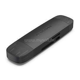 VENTION USB-A 3.0 + USB-C 3.0 2-in 1, SD+TF kártyaolvasó (fekete) CLKB0 small