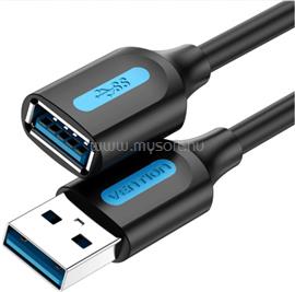 VENTION USB-A 3.0/M -> USB-A 3.0/F, hosszabbító,PVC 1,5m kábel CBHBG small