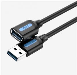 VENTION USB-A 3.0/M -> USB-A 3.0/F hosszabbító,PVC 1m, kábel CBHBF small