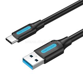 VENTION USB-A 3.0/M -> USB-C/M kábel PVC 1,5m (fekete) COZBG small