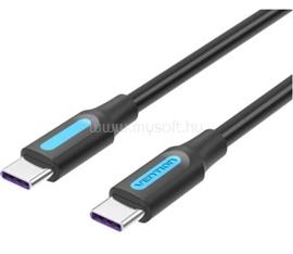 VENTION USB-A 3.0/M -> USB-C/M kábel PVC 1,5m (fekete) COZBG small