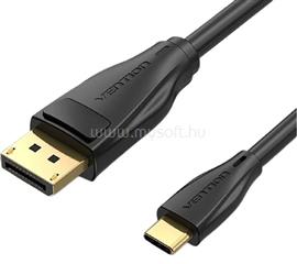 VENTION USB-C -> Displayport 2m kábel (fekete) CGYBH small