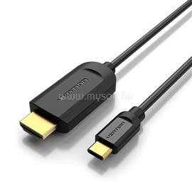 VENTION USB-C -> HDMI 1.4 2m kábel (fekete) CGUBH small