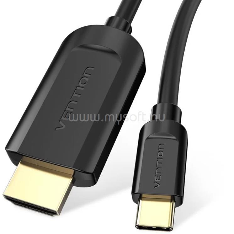 VENTION USB-C -> HDMI 1,5m kábel (fekete)