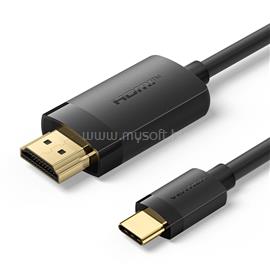 VENTION USB-C -> HDMI 2m (4K,fekete), kábel CRIBH small