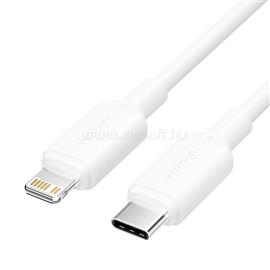 VENTION USB-C 2.0 -> Lightning, (3A, fehér) 1m, kábel LAKWF small