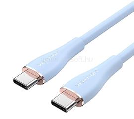 VENTION USB-C 2.0/M -> 2*USB-C/M 5A,szilikon 1,5m kábel (kék) CTMSG small