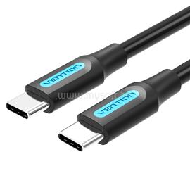 VENTION USB-C 2.0/M, 1,5m, (fekete,PVC), kábel COSBG small