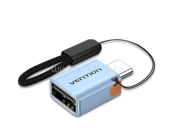 VENTION USB-C 3.1/M -> USB-A alu adapter (szürke)
