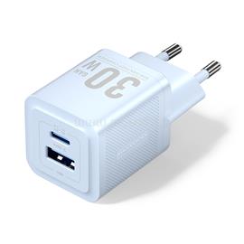 VENTION USB-C+A (30W/30W, 2-portos, kék, GaN), töltő FEQL0-EU small