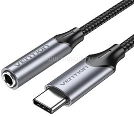VENTION USB-C/M -> 3.5mm/F 1m kábel (szürke) BGMHF small
