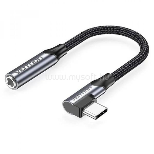 VENTION USB-C/M -> 3,5mm Jack 0,1m 90 fokos adapter