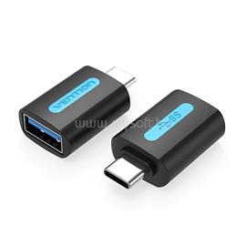 VENTION USB-C/M -> USB-C 3.0/F OTG adapter (fekete) CDUB0 small