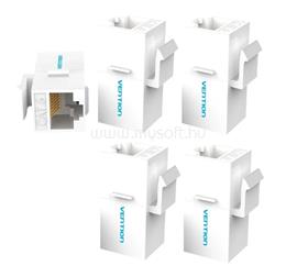 VENTION UTP Cat.6,Keystone jack 5db csatlakozó (fehér) IPGW0-5 small